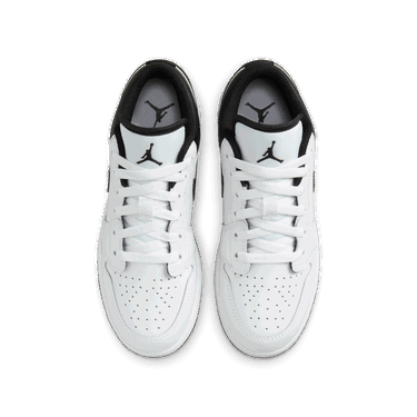 Tenisky a topánky Jordan Air Jordan 1 Low "White Black" GS Biela | 553560-132, 4