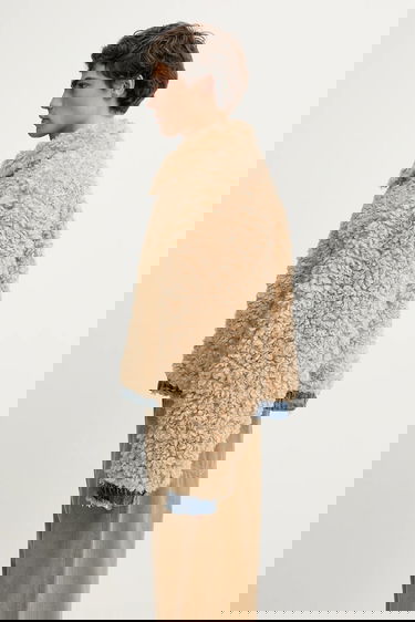 Bunda DAILY PAPER Reversible Fur Jacket Oversize Béžová | 2521018, 1