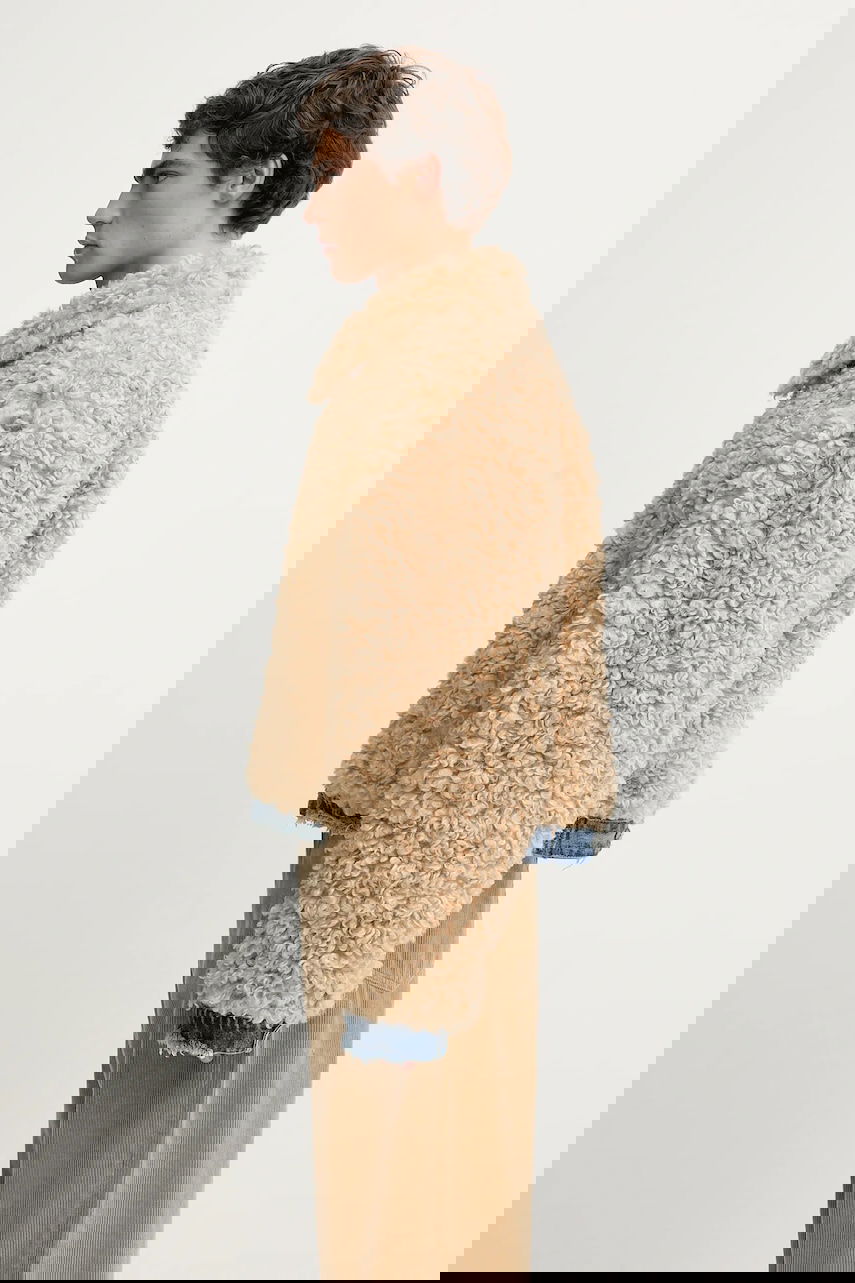 Bunda DAILY PAPER Reversible Fur Jacket Oversize Béžová | 2521018, 1