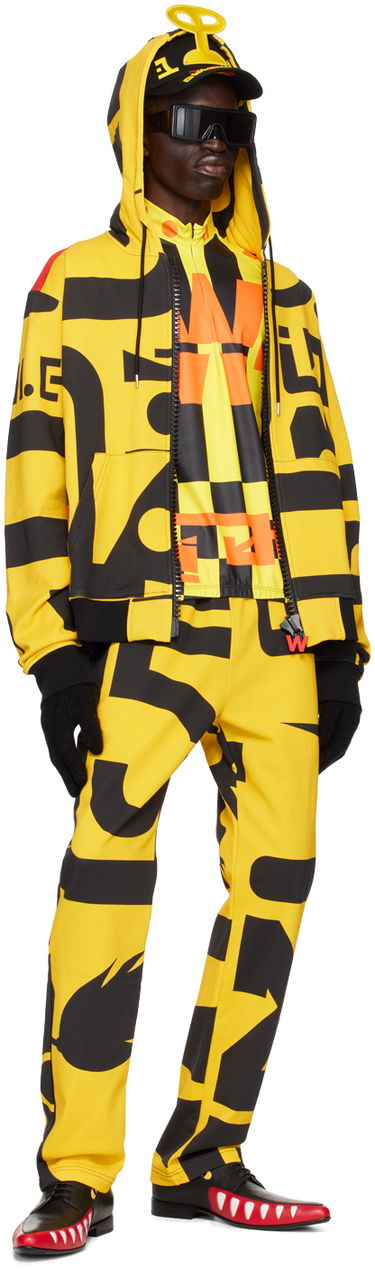 Dres Walter Van Beirendonck Walter Van Beirendonck Cosmic Dancer Bike Long Sleeve T-Shirt Žltá | 7001, 3