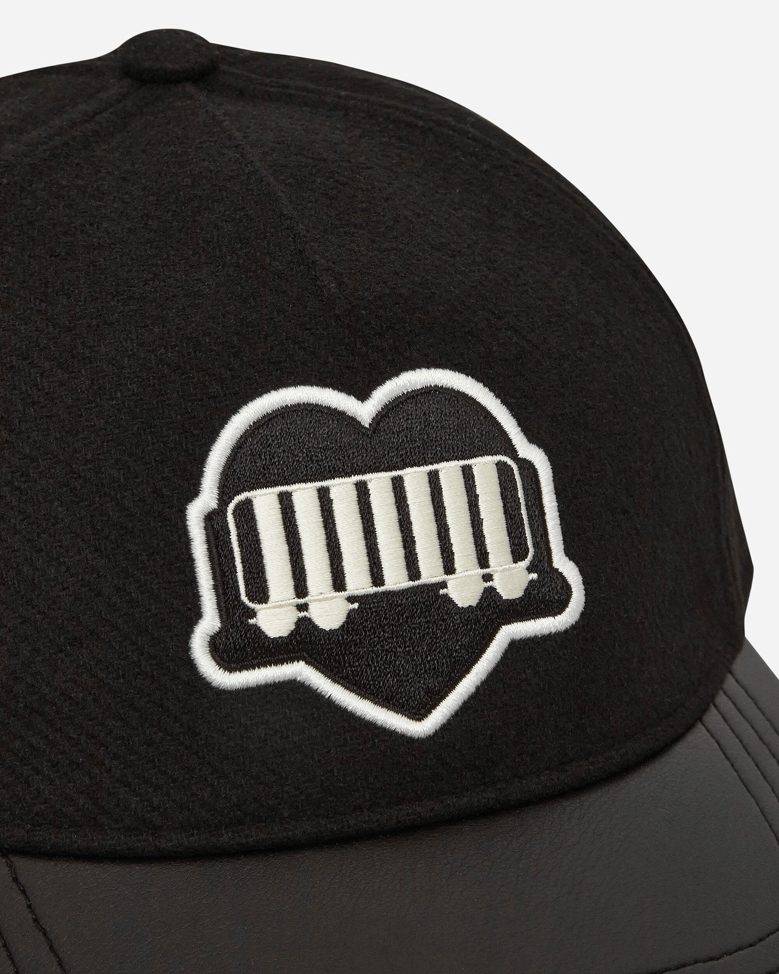 Heart Train Cap Black