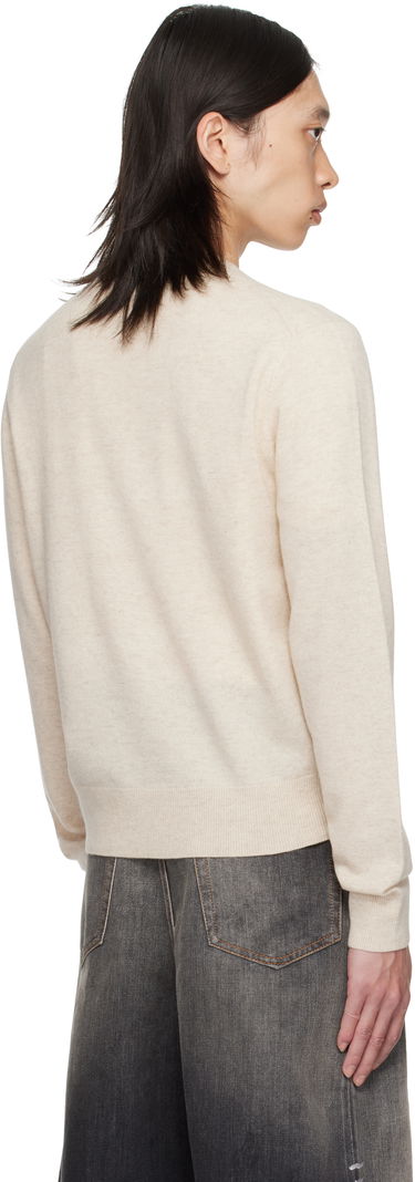 Sveter Acne Studios Acne Studios Crewneck Sweater Béžová | C60115-, 2