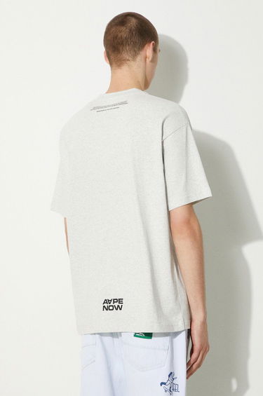 Tričko AAPE by A Bathing Ape AAPE T-Shirt Šedá | AAPTEM1414XAM, 0