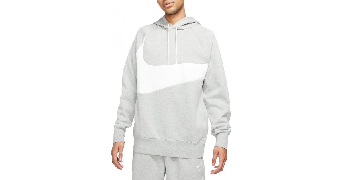 Mikina Nike Nike Sportswear Swoosh Tech Fleece Hoodie Šedá | dd8222-063, 1