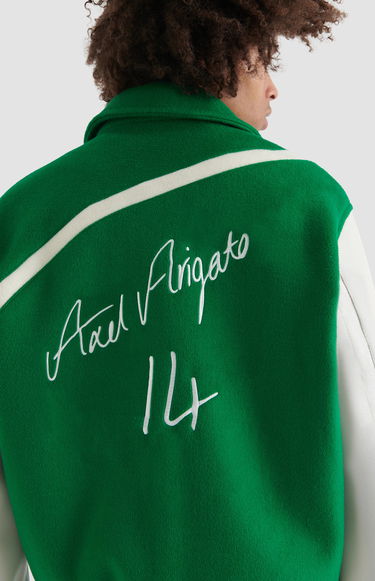 Bunda AXEL ARIGATO Bay Varsity Jacket Zelené | A2183004, 6