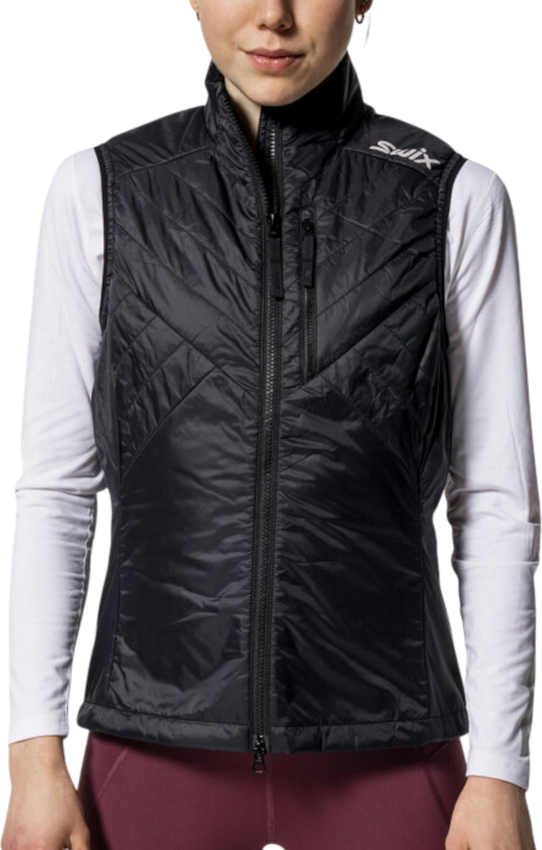 Vesta SWIX Pace Insulated Quilted Vest Čierna | 10054-23-10000