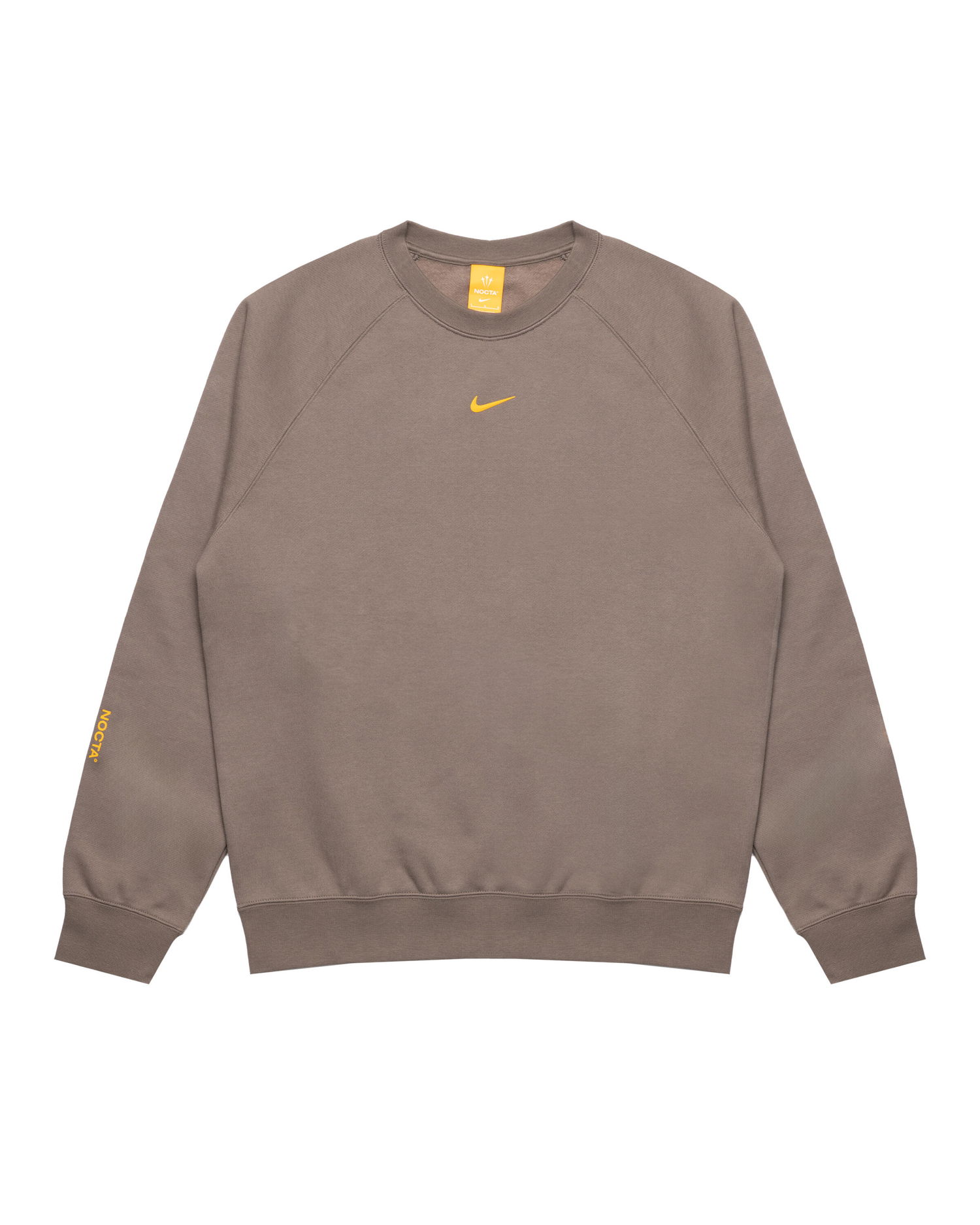 Mikina Nike NOCTA Crewneck Sweatshirt Hnedá | FN8160-042, 0