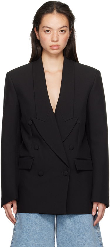 Bunda Coperni Double-Breasted Tailored Blazer Čierna | COPV58BISF3004, 0