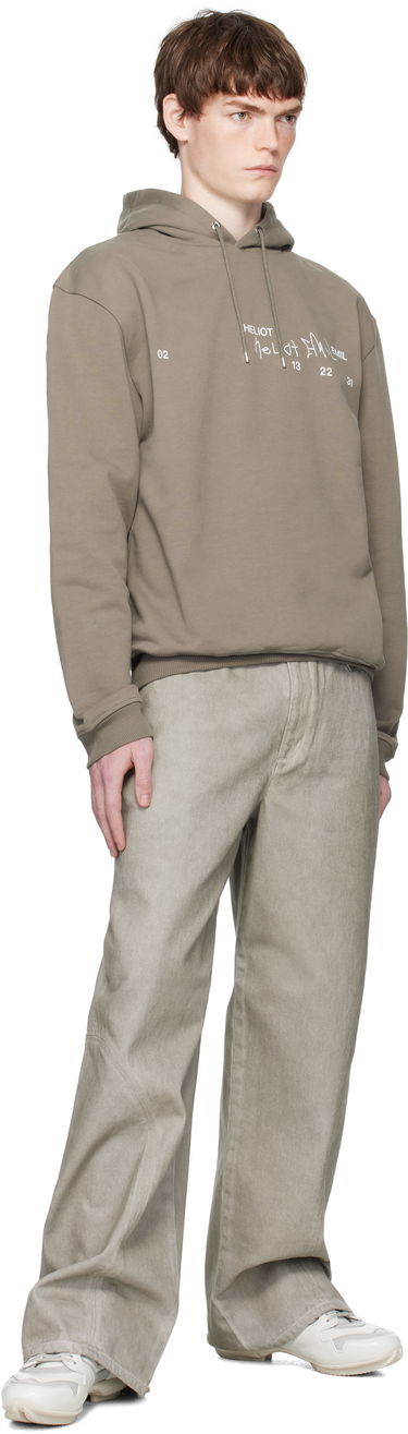 Mikina HELIOT EMIL Heliot Emil Fulgens Hoodie Šedá | PREAW25_M_08_081_DST19, 3