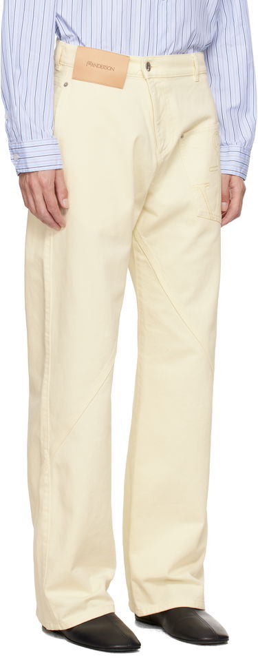 Džínsy JW Anderson Twisted Workwear Jeans Žltá | TR0405-PG1775, 1