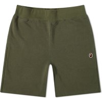 Šortky BAPE One Point Sweat Shorts Zelené | 001SPJ301023M-OD, 1