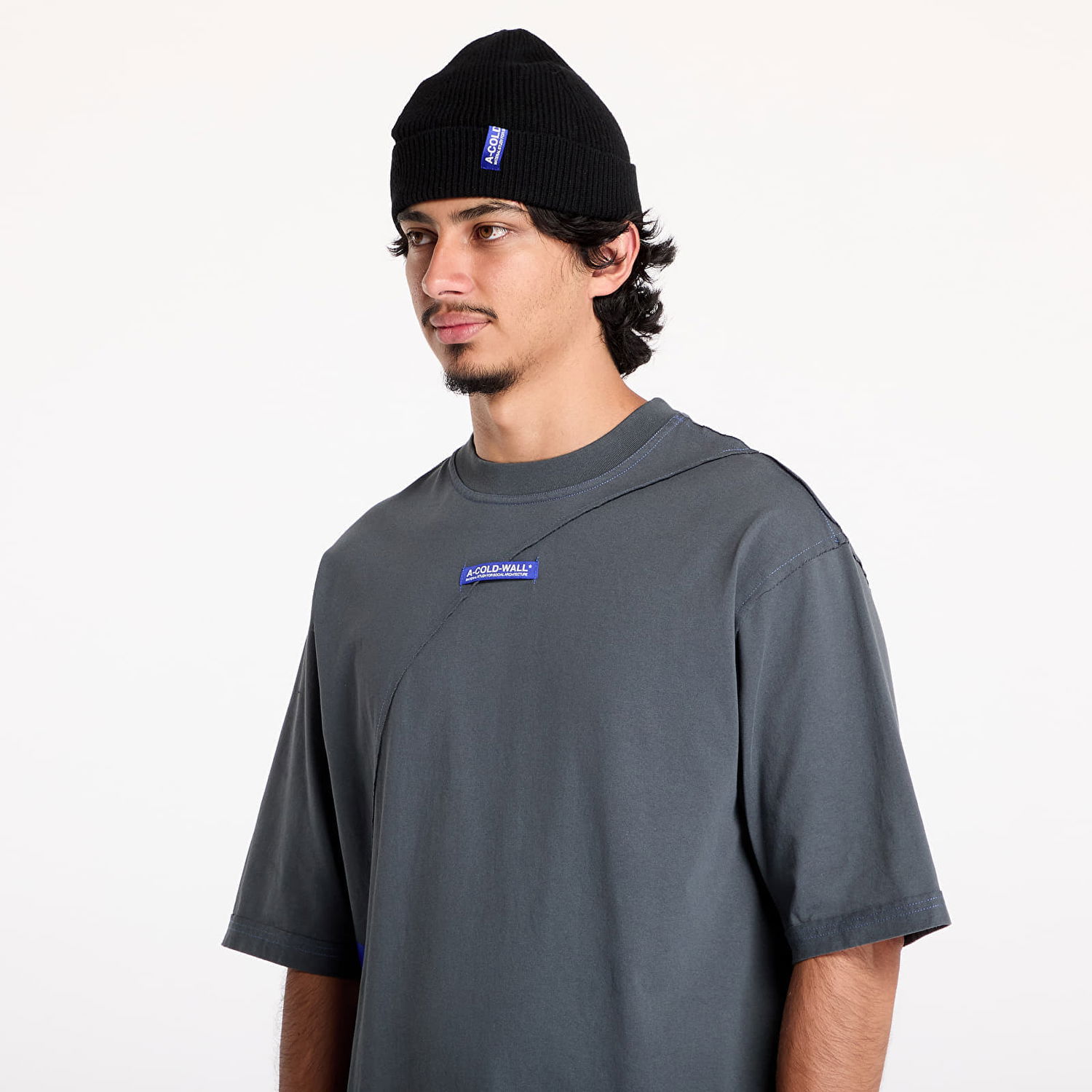 Tričko A-COLD-WALL* Aspect T-Shirt Grey Slate Šedá | ACWMTS199 Grey, 1