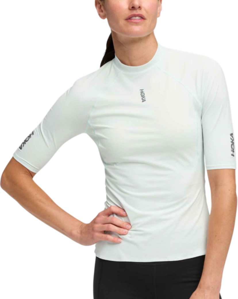 Tričko Hoka One One Hoka SkyBreeze Short Sleeve T-Shirt Biela | 1170231-tun