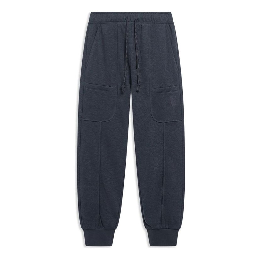 Tepláky Li-Ning Jackie Chan Kungfu Joggers Sweatpants Modrá | AKLT209-1