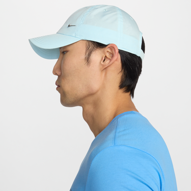 Šiltovka Nike Nike Dri-FIT Club Metal Swoosh Unstructured Cap Modrá | FB5372-474, 2