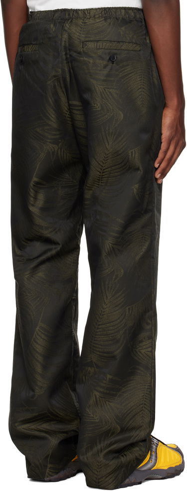 Tepláky Palm Angels Palm Angels Palms Jacquard Lounge Pants Zelené | PMCA143S25FAB0015656, 2