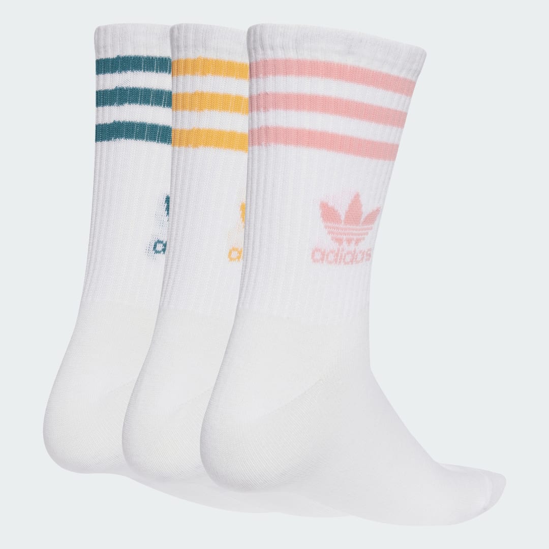 Ponožky adidas Performance Mid Cut Crew Socks - 3 Pairs Biela | KC4740, 0