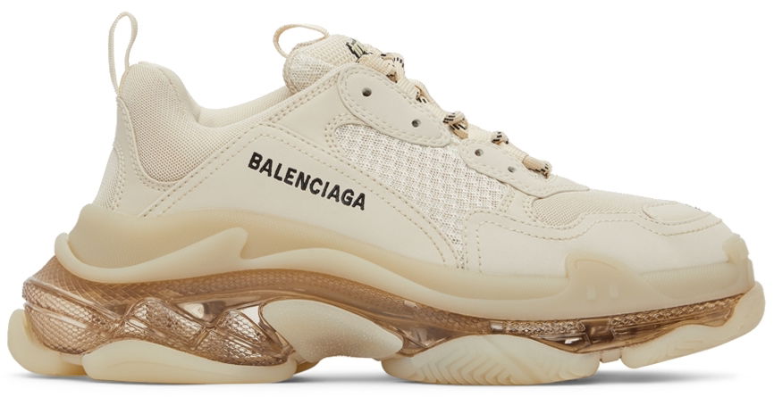 Tenisky a topánky Balenciaga Triple S Béžová | 541624-W2FB1-9005, 0