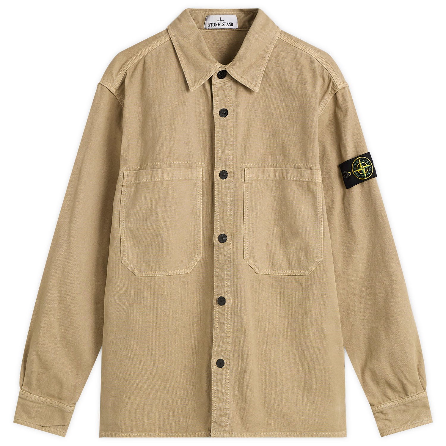 Košeľa Stone Island Old Effect Garment Dyed Overshirt Béžová | K2S151200025-V019A, 1