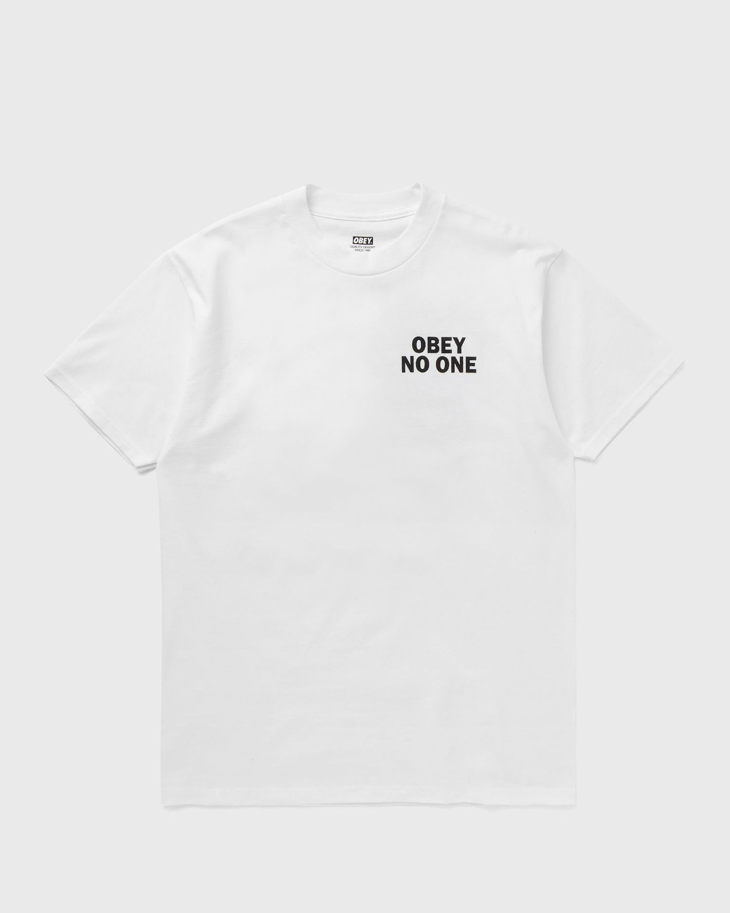 Tričko OBEY No One T-Shirt Biela | 165263896-WHT, 0