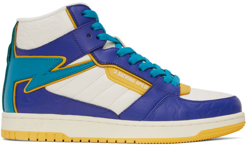 Tenisky a topánky BAPE BAPE Blue & White STA 88 Mid #1 M1 Sneakers Modrá | 001FWJ801061I, 0