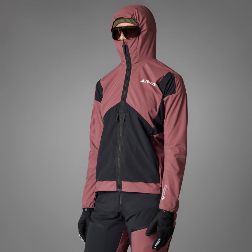 Vetrovka adidas Performance Terrex Techrock Soft Shell Červená | IM8139