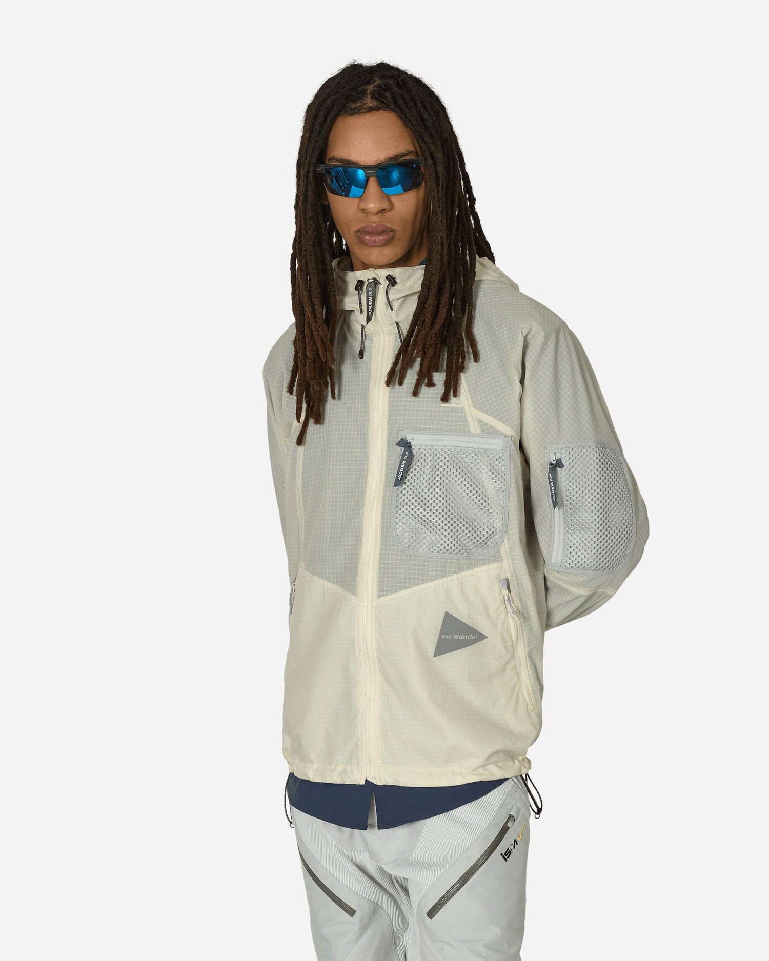 Vetrovka and wander Breath Rip Hoodie Off White Biela | 5744121116 031, 1