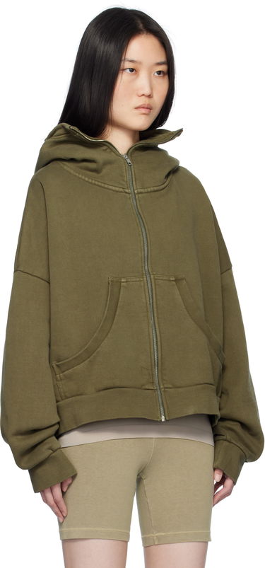 Mikina Entire Studios Hoodie Full Zip Zelené | ES2106MI, 1