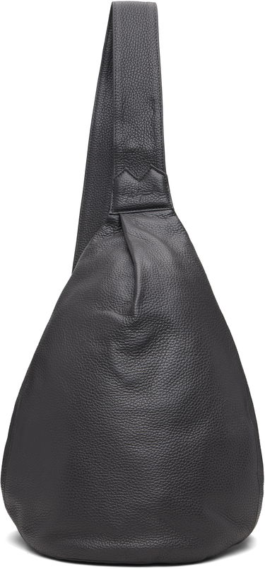 Taška cez rameno Yohji Yamamoto YOHJI YAMAMOTO Tuck Sling Medium Bag Čierna | DM-I93-707, 0