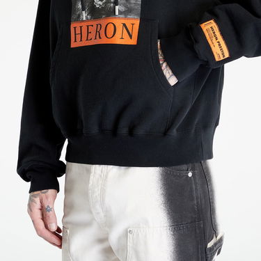 Mikina HERON PRESTON Heron Hoodie Čierna | HMBB024C99JER0031010, 2