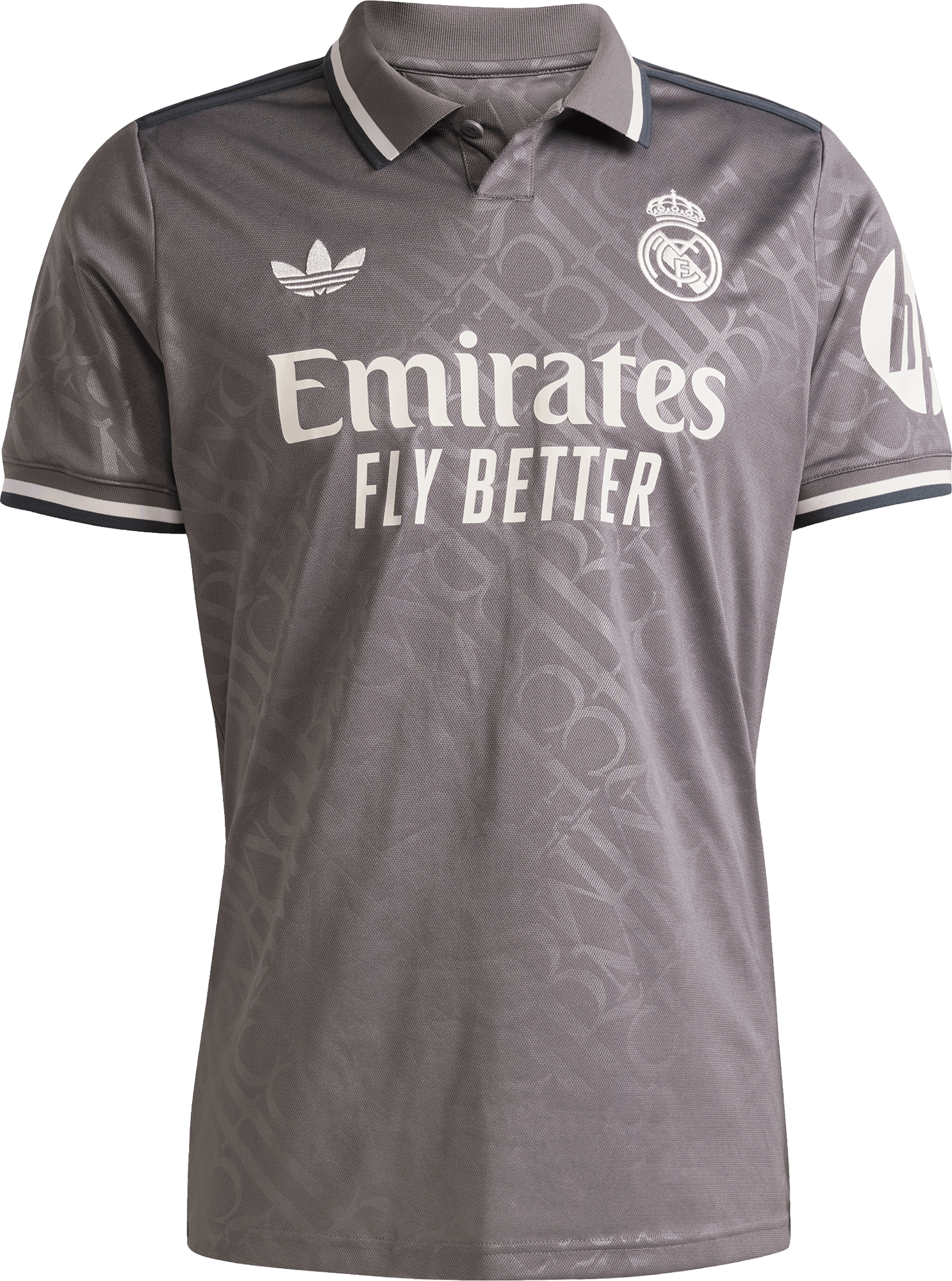Polo tričko adidas Originals Real Madrid Originals 2024/25 Jersey Šedá | jx2119, 1