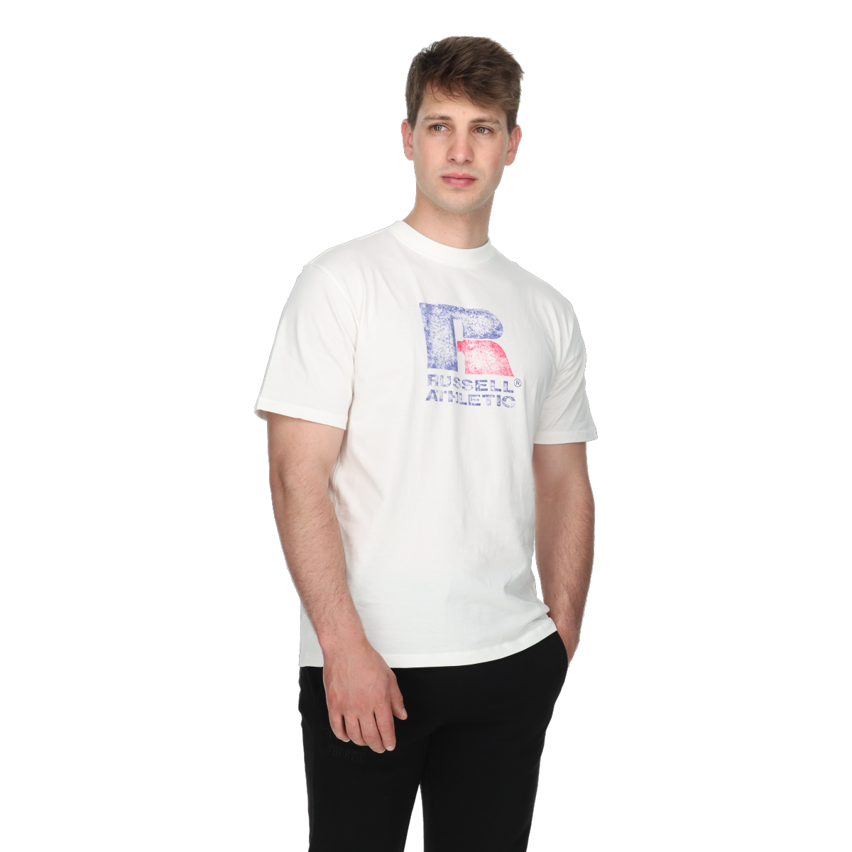 Tričko Russell Athletic Russell Athletic Skepta S/S Tee Biela | E3-620-1-145, 0