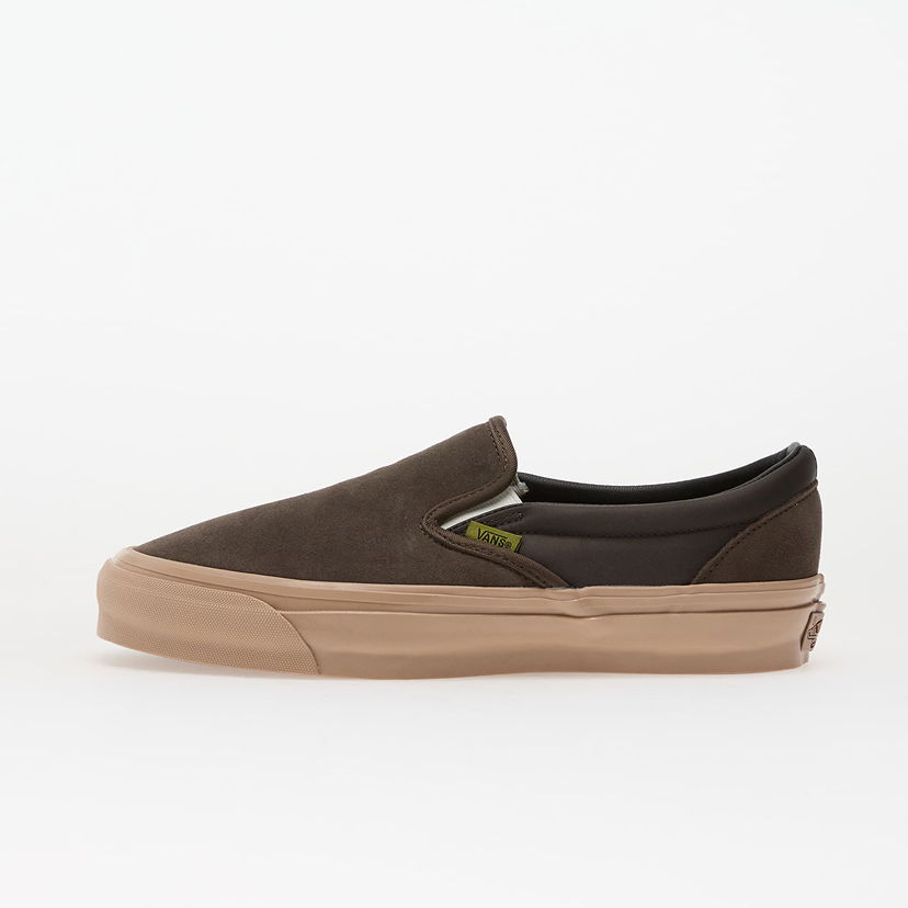 Tenisky a topánky Vans Classic Slip-On Suede Clean Hnedá | VN000D9WEMP1