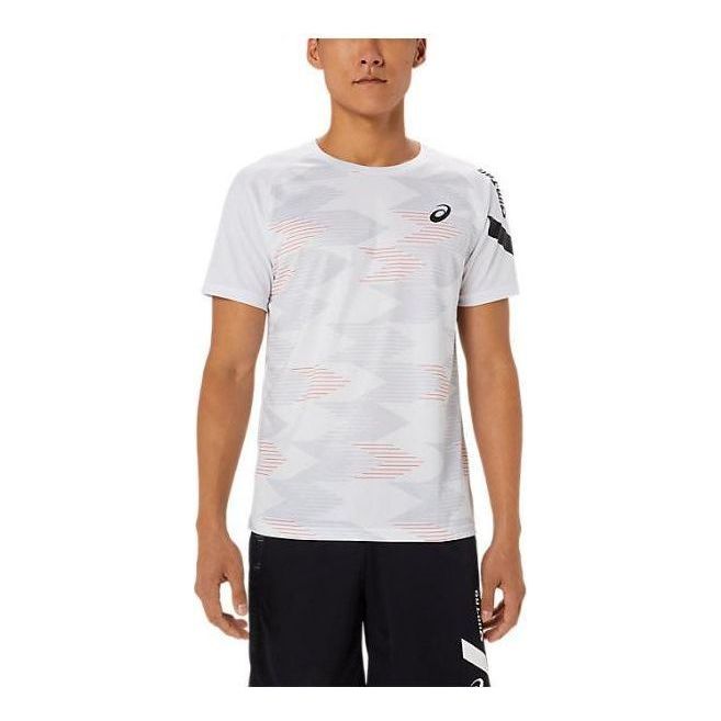 Tričko Asics A-I-M Dry Graphic Short Sleeve T-Shirt Biela | 2031E553-100, 0
