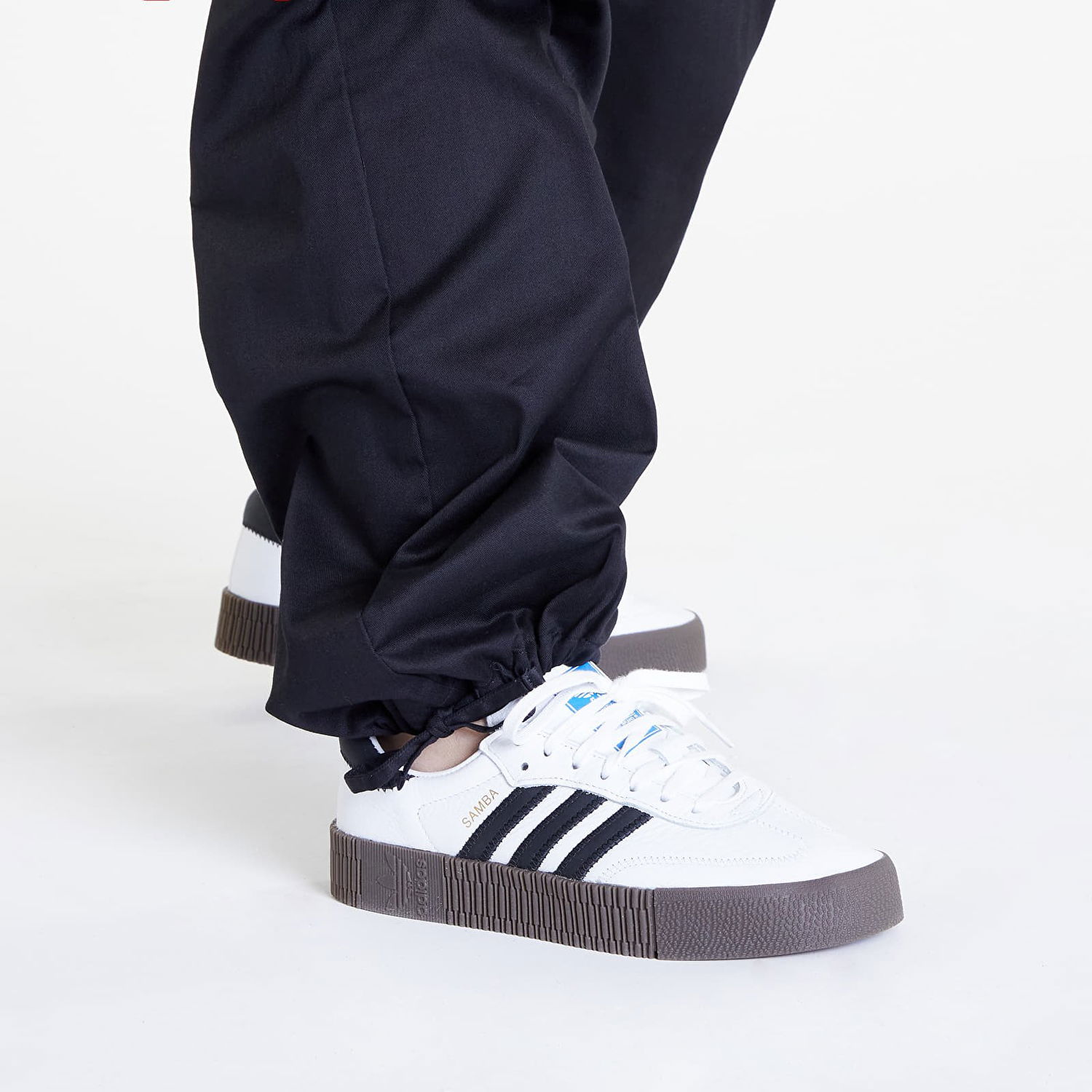 Cargo nohavice adidas Originals Wide Cargo Pant Čierna | IJ8183, 1