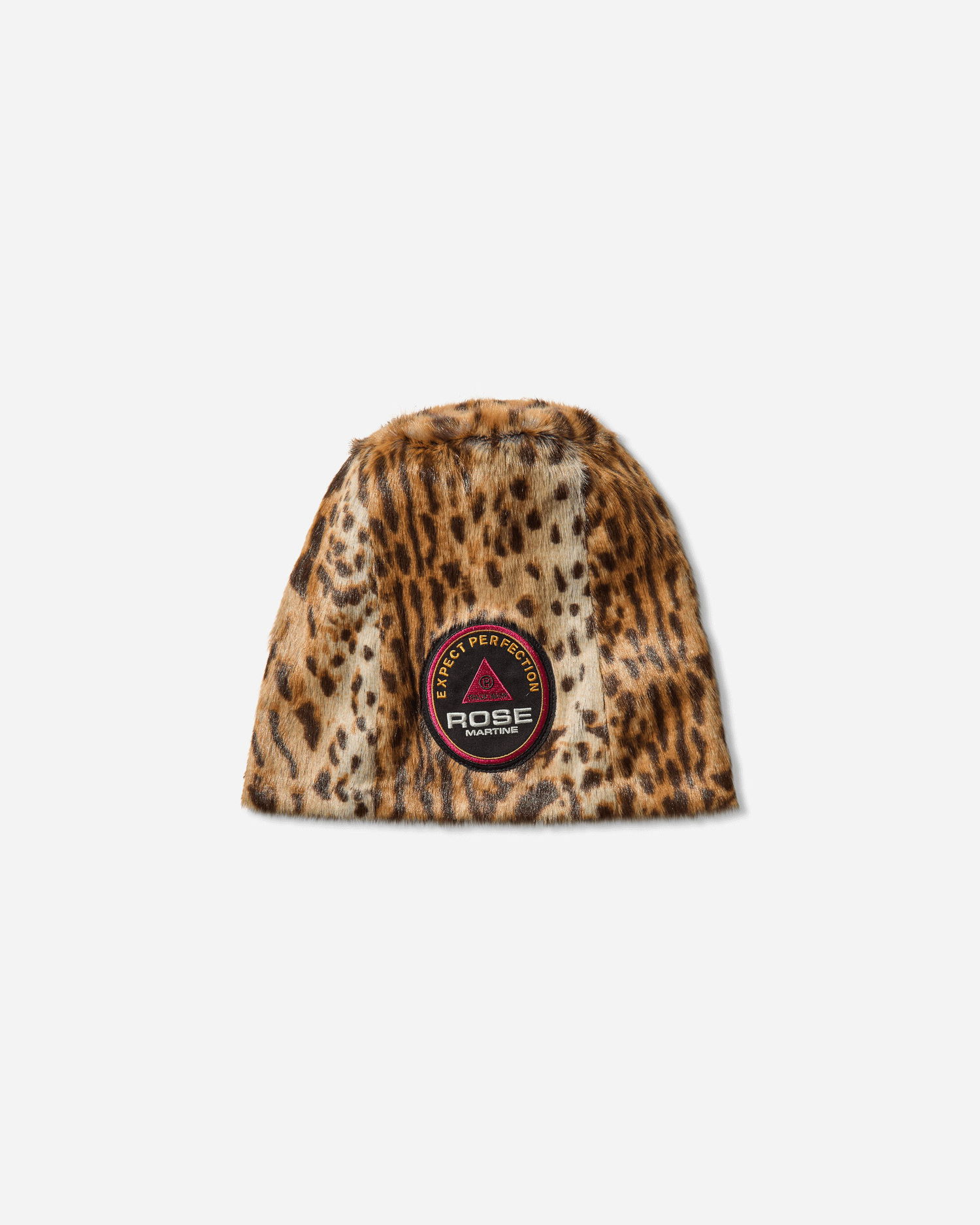 Kulicha Martine Rose Faux Fur Leopard Print Beanie Hnedá | 1228WF07720, 0