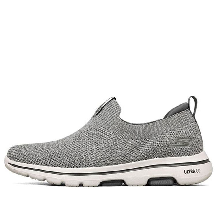 Tenisky a topánky Skechers Go Walk 5 Slip On Šedá | 216042-GRY