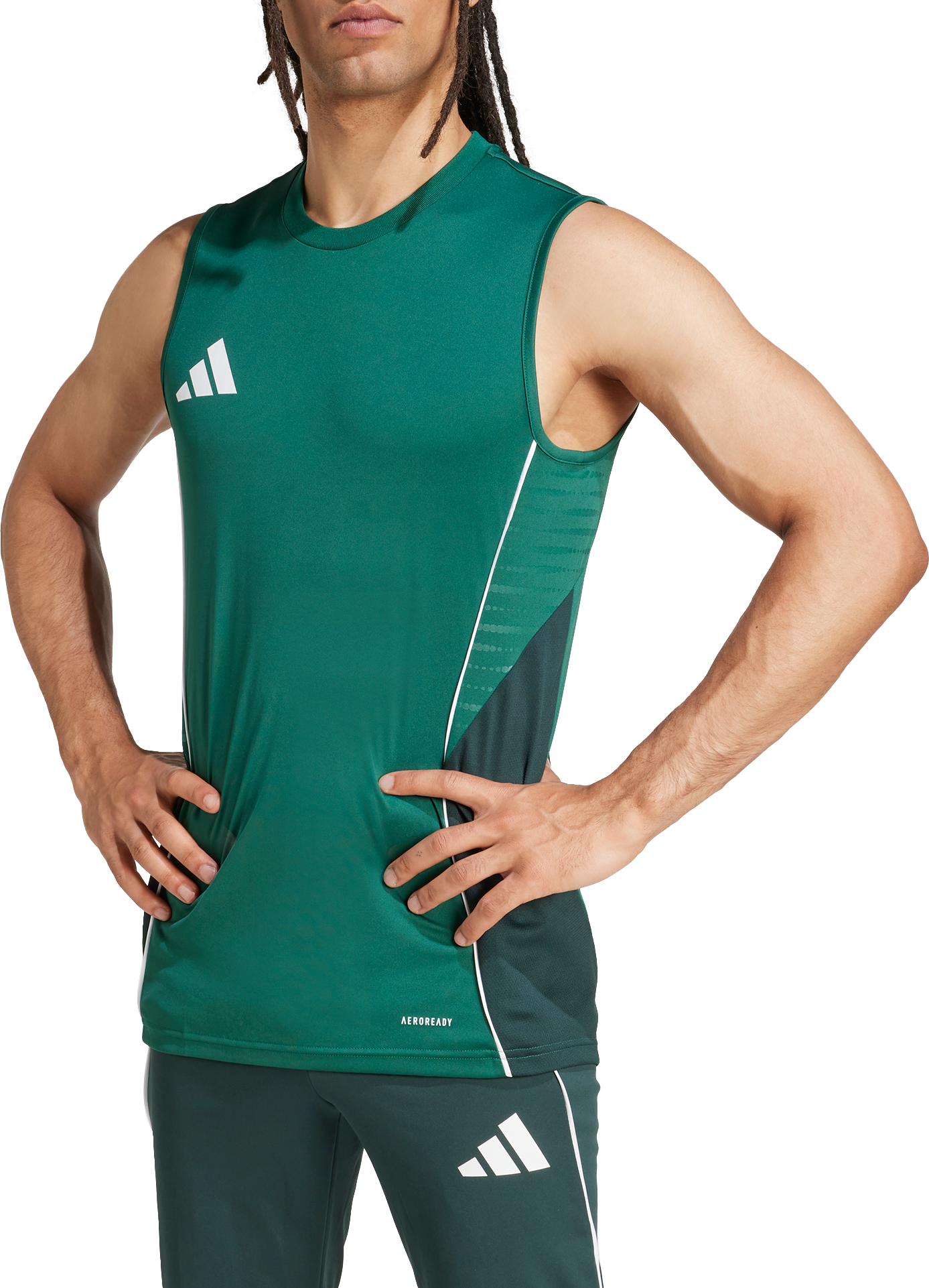 Tielko adidas Originals Adidas TIRO25C Sleeveless Jersey Zelené | ji8940, 0