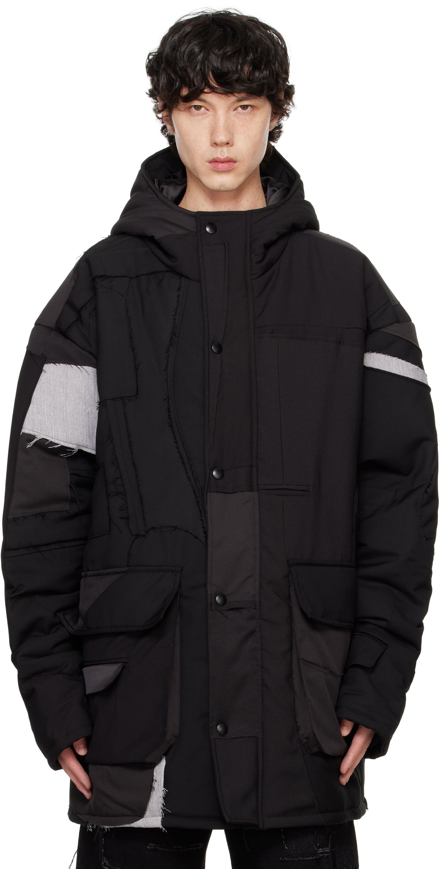 Prešívaná bunda Who Decides War Fragmented Jacket Čierna | 1130910002FW24, 0