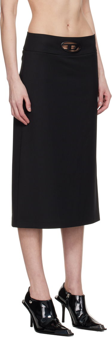 Sukňa Diesel O-Seus Midi Skirt Čierna | A17313 0PHAL, 1
