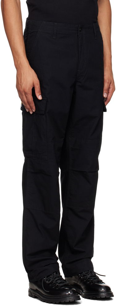 Cargo nohavice Carhartt WIP Regular Fit Cargo Pants Čierna | I032467, 1