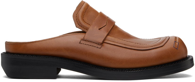 Tenisky a topánky ADER ERROR ADER error Curve MU03 Slip-On Loafers Hnedá | BLAFWS205BR