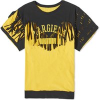 Tričko Maison Margiela Fringe Logo T-Shirt Žltá | S67GC0030S24607855, 1