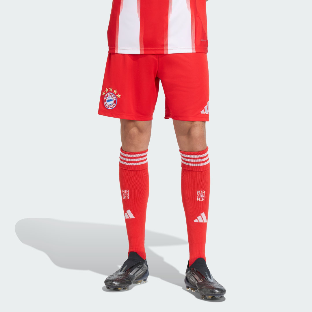 Šortky adidas Performance FC Bayern Munich 25/26 Home Shorts Červená | JJ2133, 0