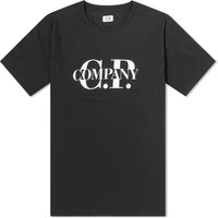 Tričko C.P. Company Logo T-Shirt Čierna | 15CMTS239A-005100W-999, 1