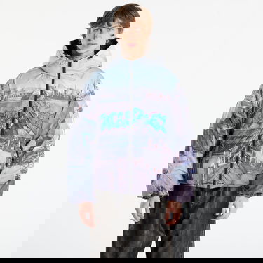 Prešívaná bunda Wasted Paris Elevation Puffer Cityscape Graffiti Print L Rôznofarebný | WP_000318, 0