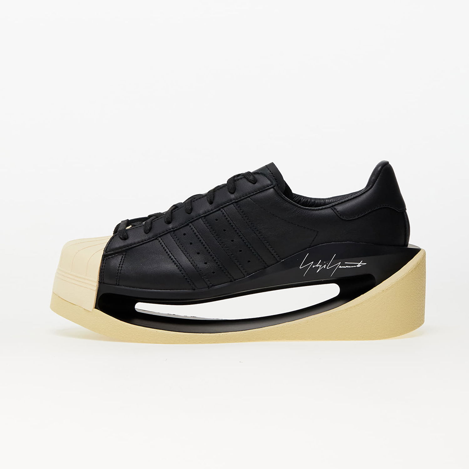 Tenisky a topánky Y-3 Gendo Superstar Black/ Black/ Easyel Čierna | IG2937, 0