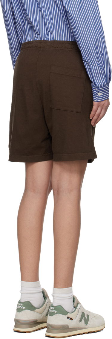 Šortky Sporty & Rich Sporty & Rich 'Riding Club' Gym Shorts Hnedá | SH039612244BR03, 2