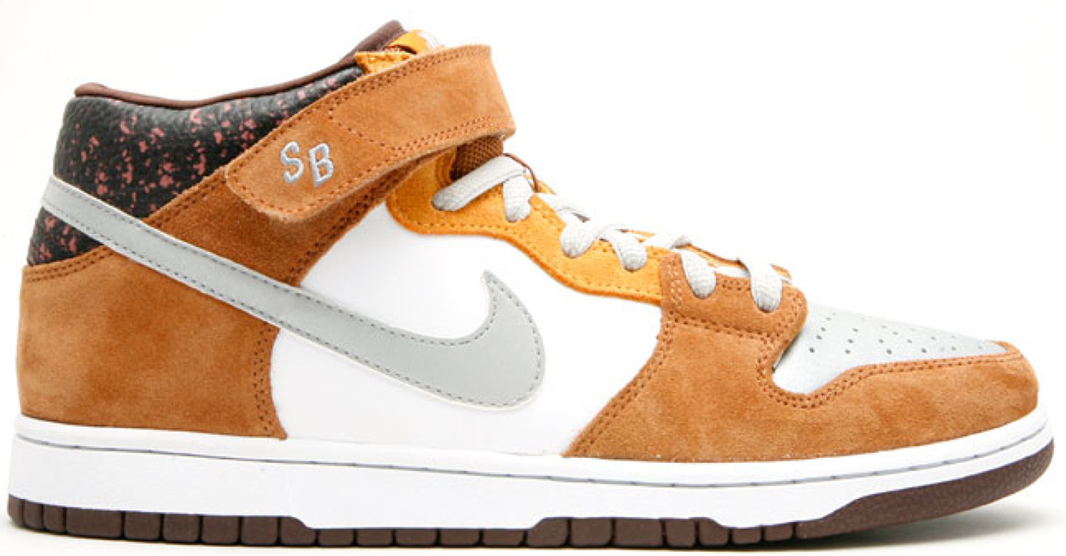 Tenisky a topánky Nike SB SB Dunk Mid Fender Bass Oranžová | 314383-102, 0