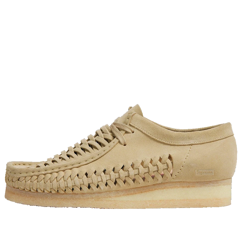 Tenisky a topánky Clarks Clarks x Supreme Woven Wallabee Béžová | 26160850